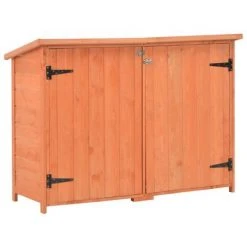 VidaXL Abri de stockage de jardin 120x50x91 cm Bois