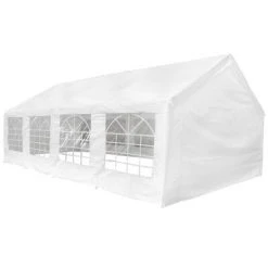 VidaXL Chapiteau de fête 8 x 4 m Blanc