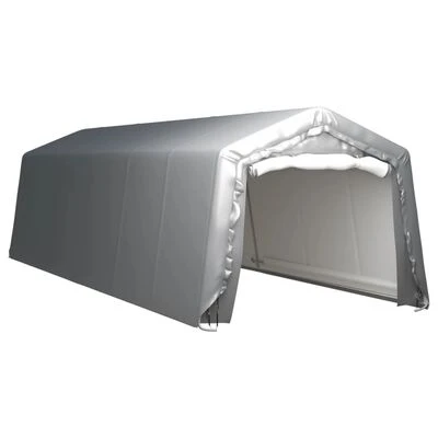 VidaXL Tente de rangement 300x900 cm Acier Gris