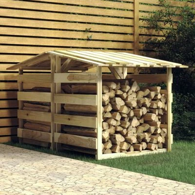 VidaXL Pergolas avec toits 2 pcs 100x90x100 cm Bois de pin imprégné – Image 2