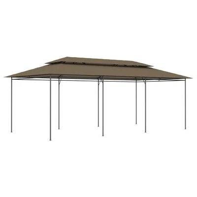 VidaXL Chapiteau 600x298x270 cm Taupe 180 g/m²