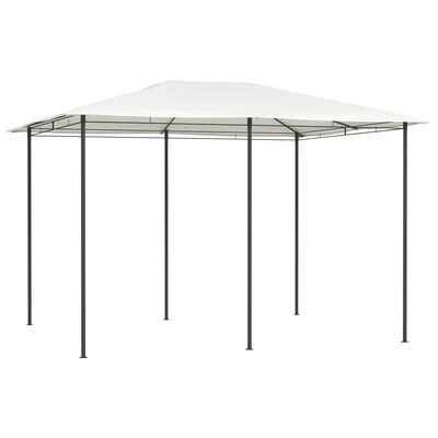 VidaXL Belvédère 3x4x2,6 m Crème 160 g/m²