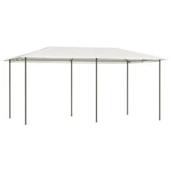 VidaXL Belvédère 3x6x2,6 m Crème 160 g/m²