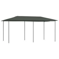 VidaXL Belvédère 3x6x2,6 m Anthracite 160 g/m²