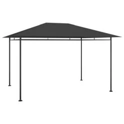 VidaXL Belvédère 4x3x2,7 m Anthracite 180 g/m²