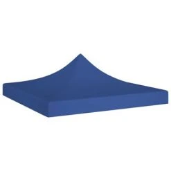 VidaXL Toit de tente de réception 2x2 m Bleu 270 g/m²