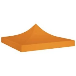 VidaXL Toit de tente de réception 2x2 m Orange 270 g/m²