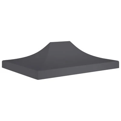 VidaXL Toit de tente de réception 4,5x3 m Anthracite 270 g/m²