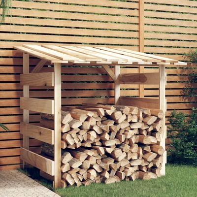 VidaXL Pergola avec toit 100x90x100 cm Bois de pin imprégné – Image 2