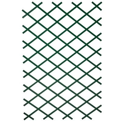 Nature Palissade de jardin 100 x 200 cm PVC Vert