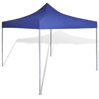 VidaXL Tente pliable Bleu 3 x 3 m