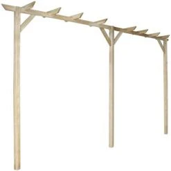 VidaXL Pergola de jardin 400 x 40 x 205 cm Bois