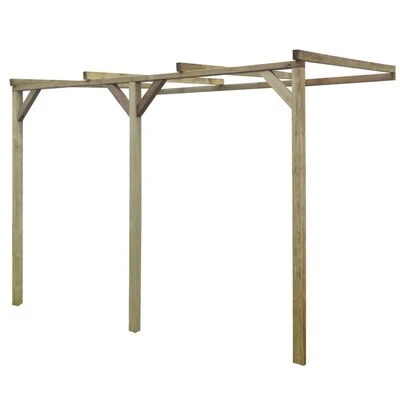 VidaXL Pergola à appentis 2 x 3 x 2,2 m Bois