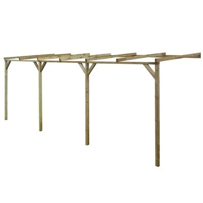 VidaXL Pergola à appentis 2 x 6 x 2,2 m Bois