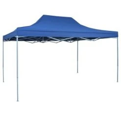 VidaXL Tente pliable 3 x 4,5 m Bleu