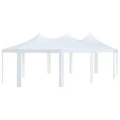 VidaXL Tonnelle 834x448x320 cm Blanc