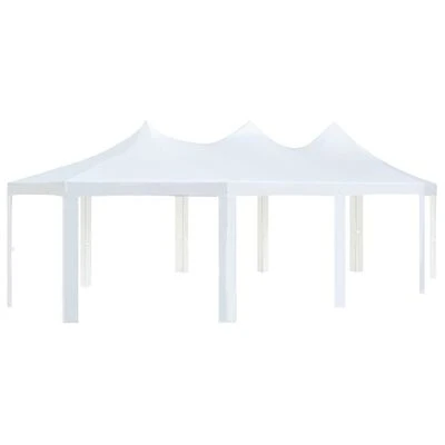VidaXL Tonnelle 834x448x320 cm Blanc