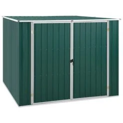 VidaXL Abri de jardin Vert 195x198x159 cm Acier galvanisé