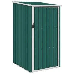 VidaXL Abri de jardin Vert 87x98x159 cm Acier galvanisé