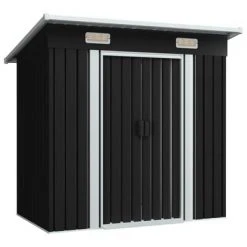 VidaXL Abri de jardin Anthracite Acier