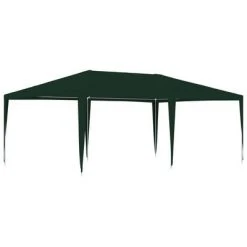 VidaXL Tente de réception professionnelle 4x6 m Vert 90 g/m²