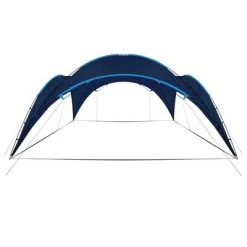 VidaXL Arceau de tente de réception 450x450x265 cm Bleu foncé