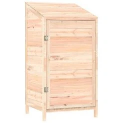 VidaXL Remise de jardin 55x52x112 cm Bois de sapin solide