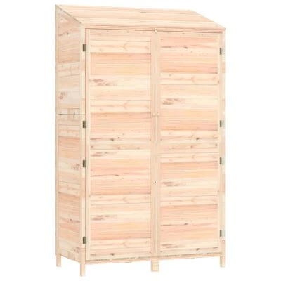 VidaXL Remise de jardin 102x52x174,5 cm Bois de sapin solide