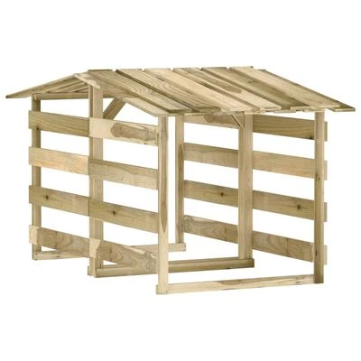 VidaXL Pergolas avec toits 2 pcs 100x90x100 cm Bois de pin imprégné