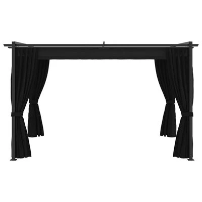 VidaXL Belvédère 4x3 m Anthracite – Image 2