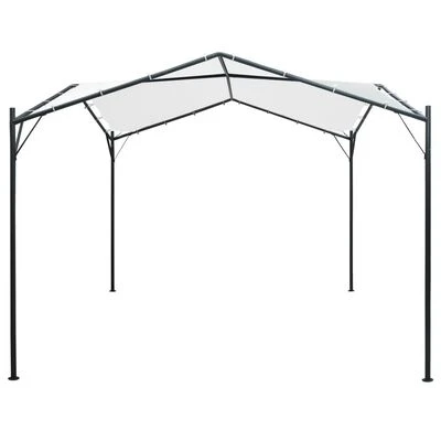 VidaXL Belvédère 3x3x2,6 m Blanc 180 g/m² – Image 2