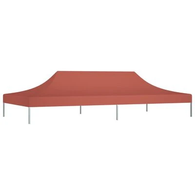 VidaXL Toit de tente de réception 6x3 m Terre cuite 270 g/m² – Image 2