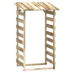VidaXL Pergola avec toit 100x90x200 cm Bois de pin imprégné