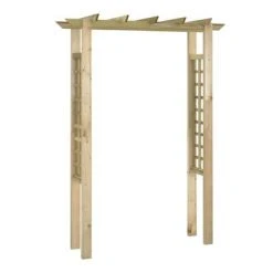 VidaXL Arche pour rosiers 150 x 50 x 200 cm Bois imprégné