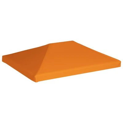 VidaXL Toile supérieure de belvédère 310 g / m² 4 x 3 m Orange – Image 2