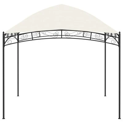 VidaXL Belvédère de jardin 3x3 m Crème 180 g/m² – Image 2