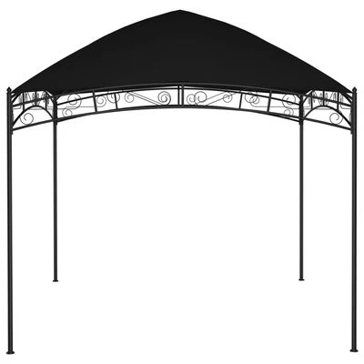 VidaXL Belvédère de jardin 3x3 m Anthracite 180 g/m² – Image 2