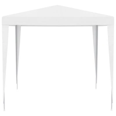 VidaXL Tente de réception 2,5x2,5 m Blanc – Image 2