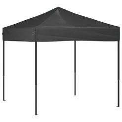 VidaXL Tente de réception pliable Anthracite 2x2 m
