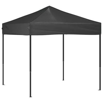 VidaXL Tente de réception pliable Anthracite 2x2 m