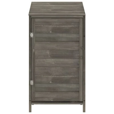VidaXL Remise de jardin Anthracite 55x52x112 cm Bois de sapin solide – Image 3