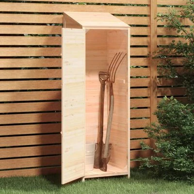 VidaXL Remise de jardin 55x52x174,5 cm Bois de sapin solide – Image 3