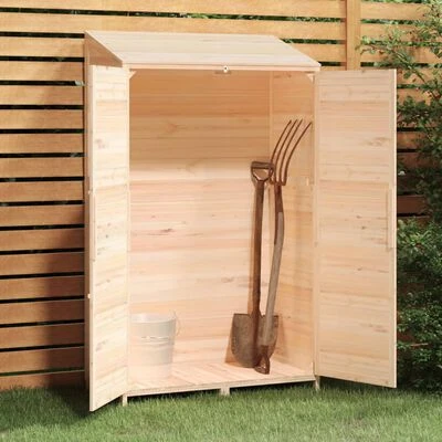 VidaXL Remise de jardin 102x52x174,5 cm Bois de sapin solide – Image 3