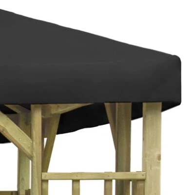 VidaXL Belvédère 4x3 m Anthracite – Image 3