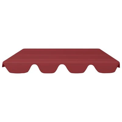 VidaXL Toit de rechange balançoire Bordeaux 150/130x70/105 cm 270 g/m² – Image 3