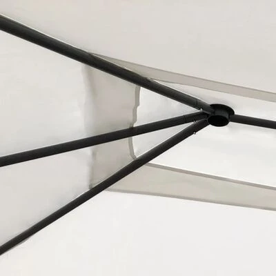 VidaXL Belvédère 3x4x2,6 m Crème 160 g/m² – Image 3