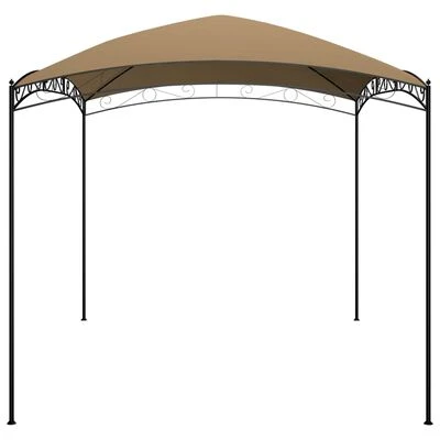 VidaXL Belvédère 3x4x2,65 m Taupe 180 g/m² – Image 3