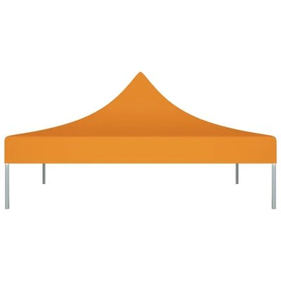 VidaXL Toit de tente de réception 2x2 m Orange 270 g/m² – Image 3