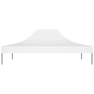 VidaXL Toit de tente de réception 4x3 m Blanc 270 g/m² – Image 3
