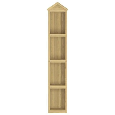 VidaXL Abri à outils de jardin 40x33x222 cm Bois de pin imprégné – Image 3